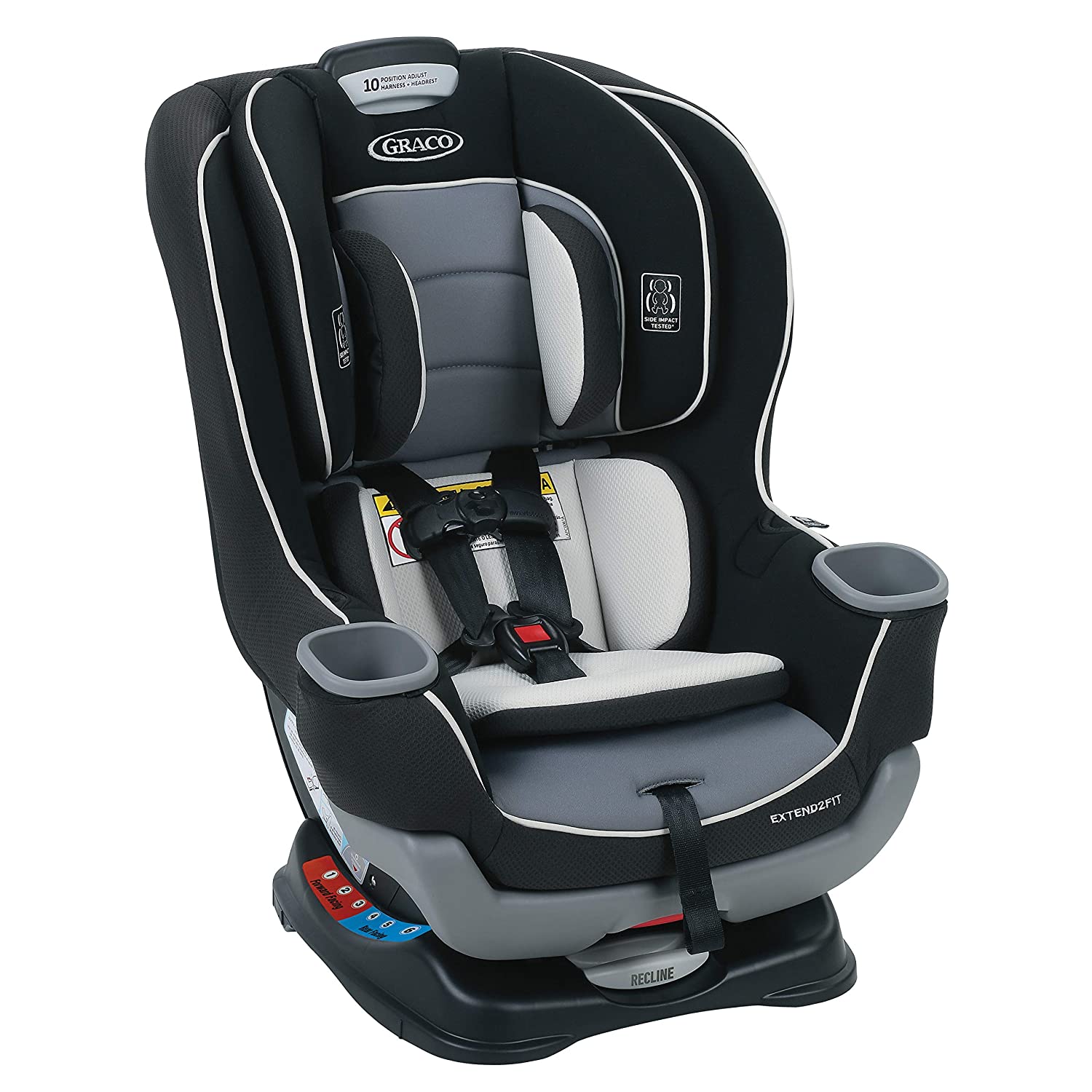 Graco Slimfit 3 in 1 Car Seat, Slim & Comfy Design Saves Space in Your Back  Seat (Annabelle, Slimfit)
